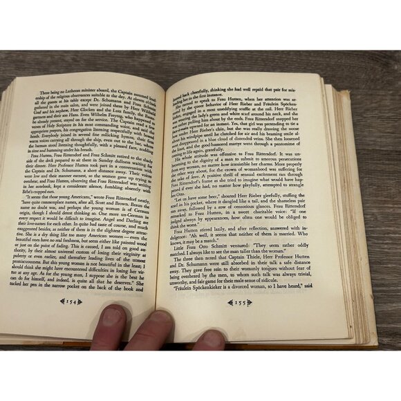 Ship of Fools Novel by Katherine Anne Porter Paperback 1962 - Picture 5 of 7